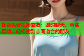 探索免费视频交友:即时聊天、真实互动,轻松找到志同道合的朋友