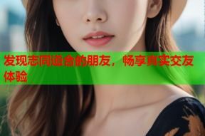 发现志同道合的朋友,畅享真实交友体验