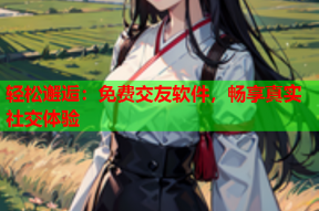 轻松邂逅:免费交友软件,畅享真实社交体验