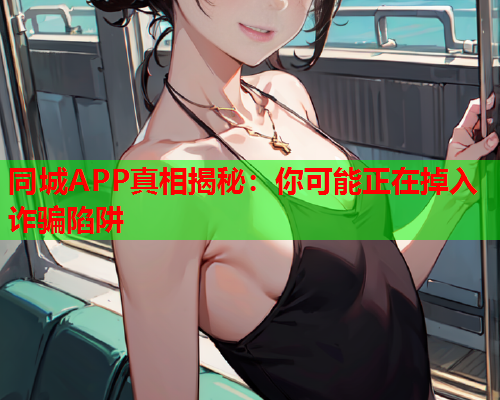 同城APP真相揭秘:你可能正在掉入诈骗陷阱  第1张 同城APP真相揭秘:你可能正在掉入诈骗陷阱  第1张