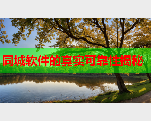 同城软件的真实可靠性揭秘  第1张 同城软件的真实可靠性揭秘  第1张