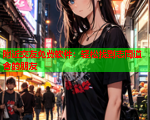 附近交友免费软件:轻松找到志同道合的朋友  第1张 附近交友免费软件:轻松找到志同道合的朋友  第1张