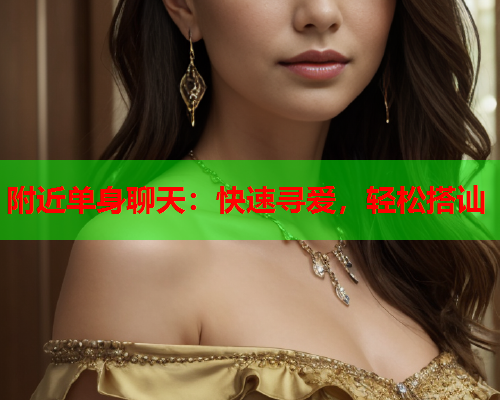 附近单身聊天:快速寻爱,轻松搭讪  第1张 附近单身聊天:快速寻爱,轻松搭讪  第1张